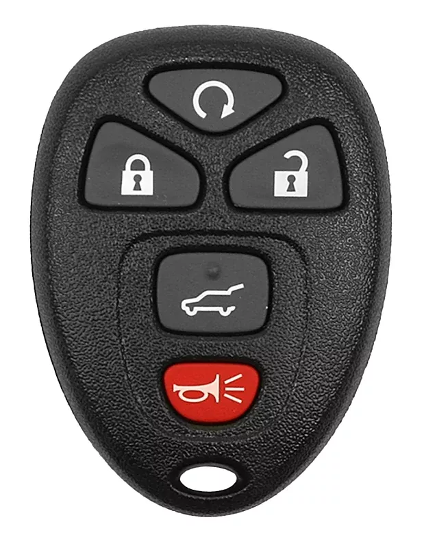 Hy-Ko 19GM908F Key Fob, 5 -Button, Plastic