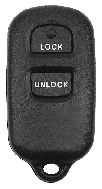 Hy-Ko 19TOY900F Key Fob Shell, Plastic, Black