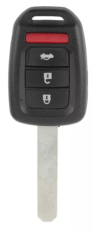 Hy-Ko ChipKey 19HON854S Key Fob Shell, 4-Button, Plastic