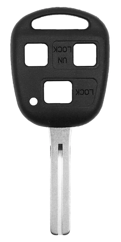 Hy-Ko ChipKey 19TOY851S Key Fob Shell, 3-Button, Plastic