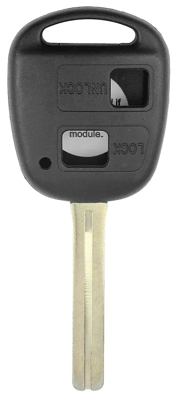 Hy-Ko ChipKey 19TOY859S Key Fob Shell, 2-Button, Plastic