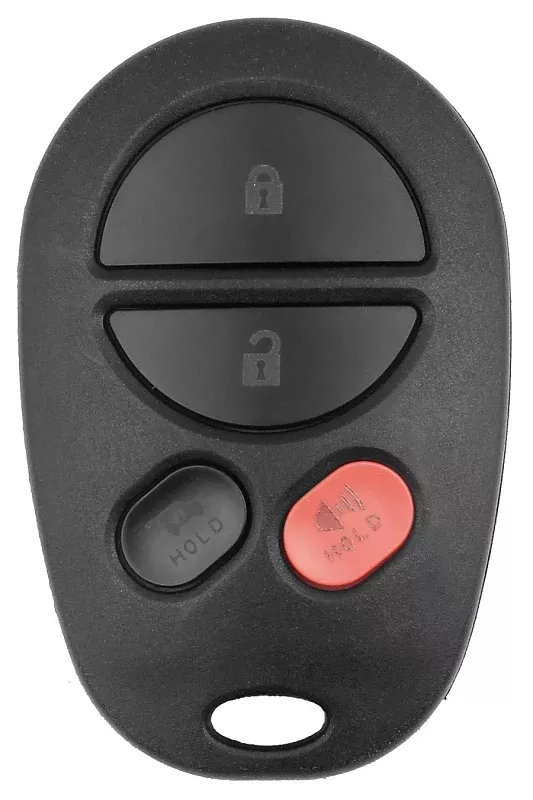 Hy-Ko ChipKey 19TOY903F Fob Remote, 4-Button