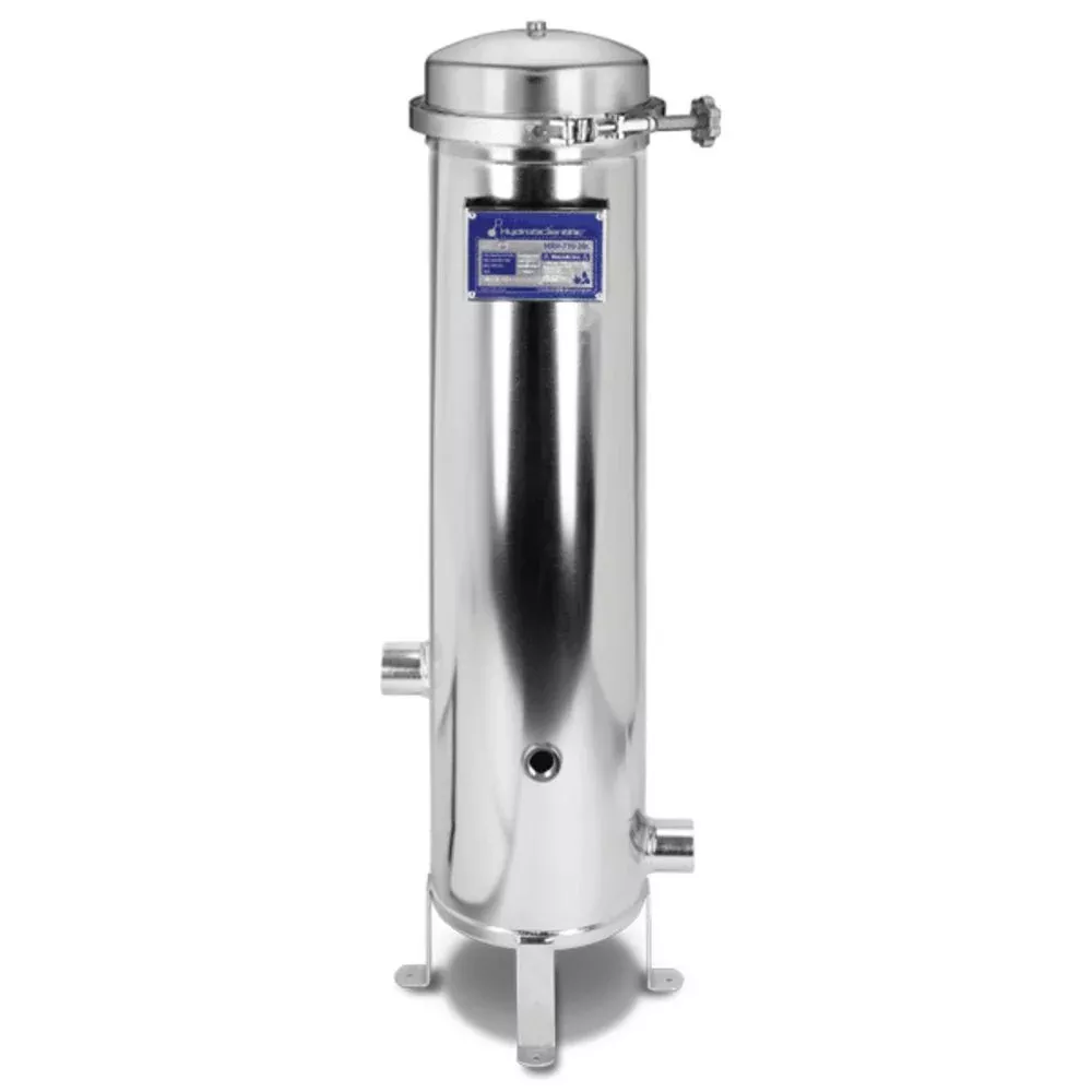 HydroScientific Band Clamp 7R, 30"L, 2FNPT, ML, GP, 316SS