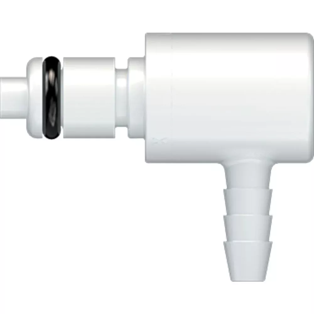 LinkTech 20AC Elbow Plug, Valved, 1/8" HB