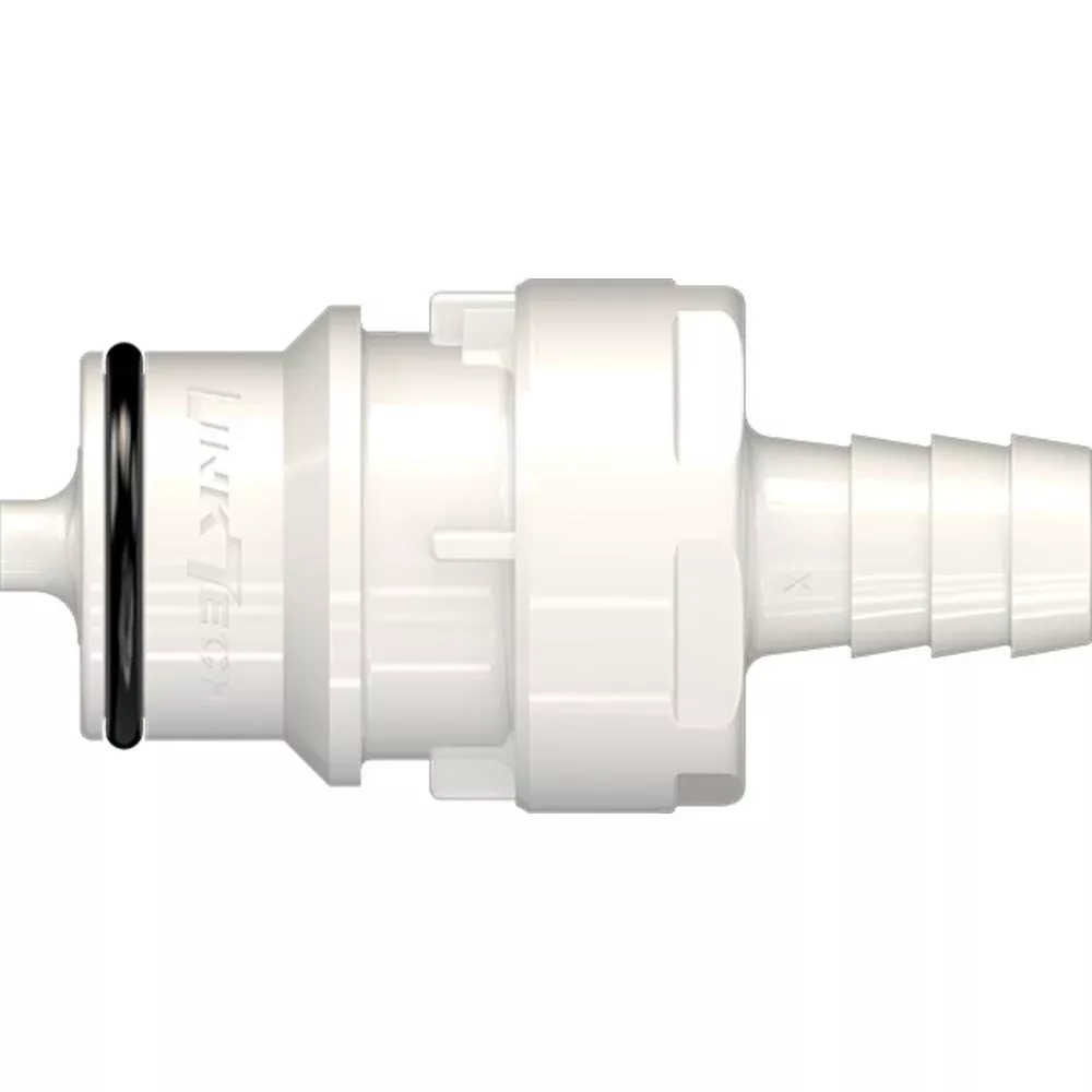 LinkTech 60PS Series Straight Male, Valved 3/8″ HB