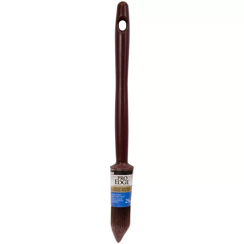 Linzer 6250 25MM Paint Brush, Plastic Handle, Precision Point Brush, Polyester Bristle, 25 mm Ferrule