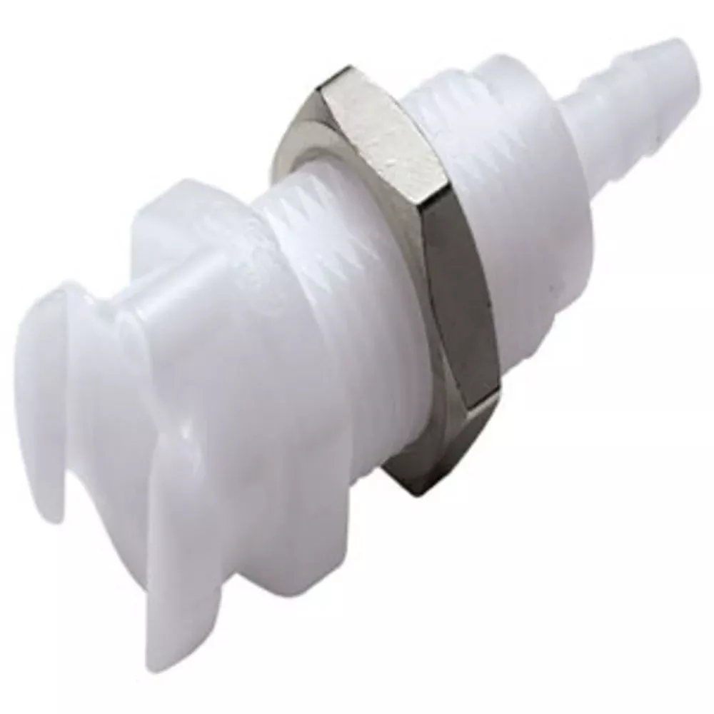 LM16004 Multi-Mount Non-Valved Hose Barb Coupling Body 1/4 ID Barb