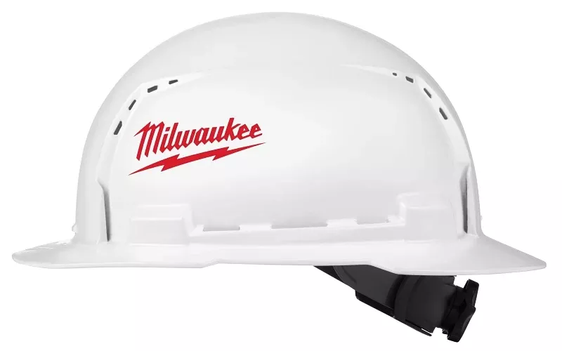 Milwaukee 48-73-1010 Hard Hat with Bolt, White
