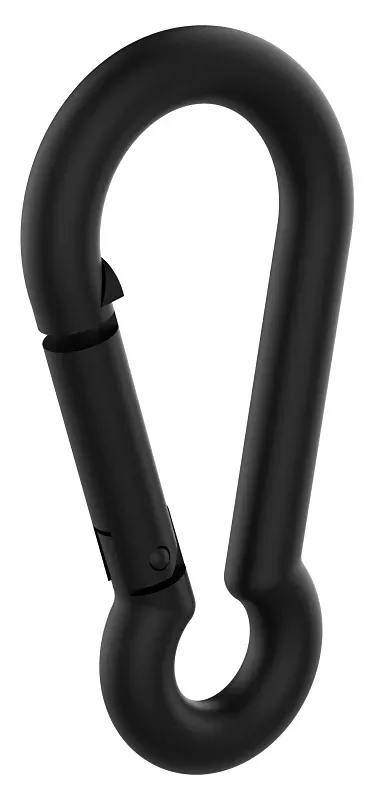 National Hardware N820-092 Interlocking Spring Snap, 1/4 in, 146 lb Working Load, Steel, Storm Shine