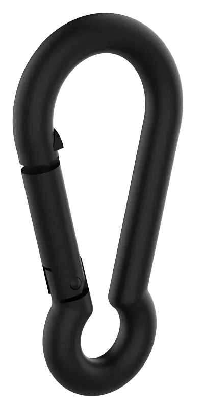 National Hardware N820-108 Interlocking Spring Snap, 3/8 in, 315 lb Working Load, Steel, Storm Shine