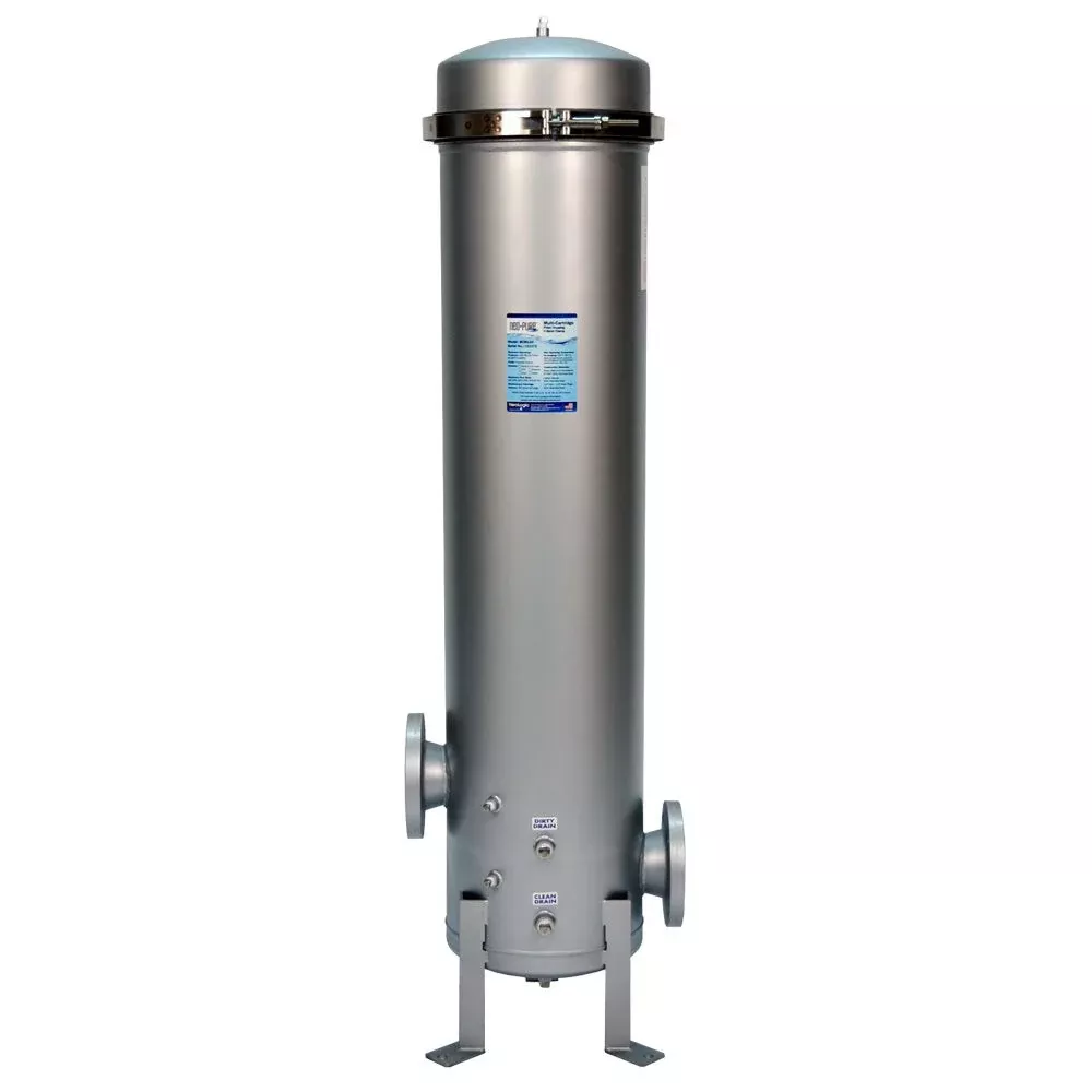 Neo-Pure BCM12 40" Multi-Cartridge Stainless Steel Housing