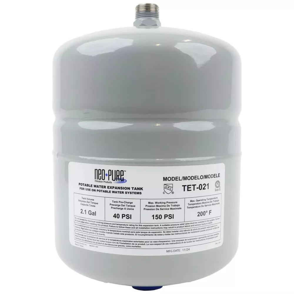 Neo-Pure Thermal Expansion Tank 2.1 gal3/4 MNPT