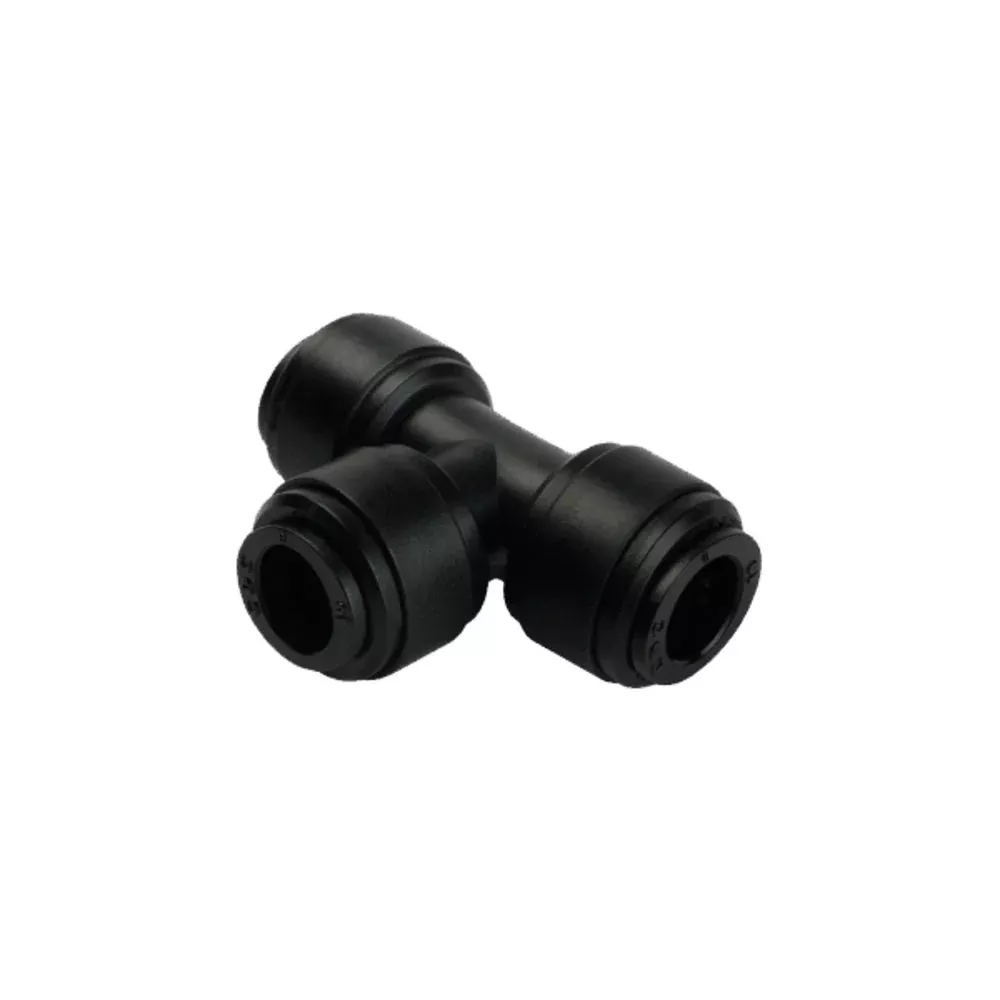 NeoFit - Acetal Black Union Tee 4mm (5/32") tube