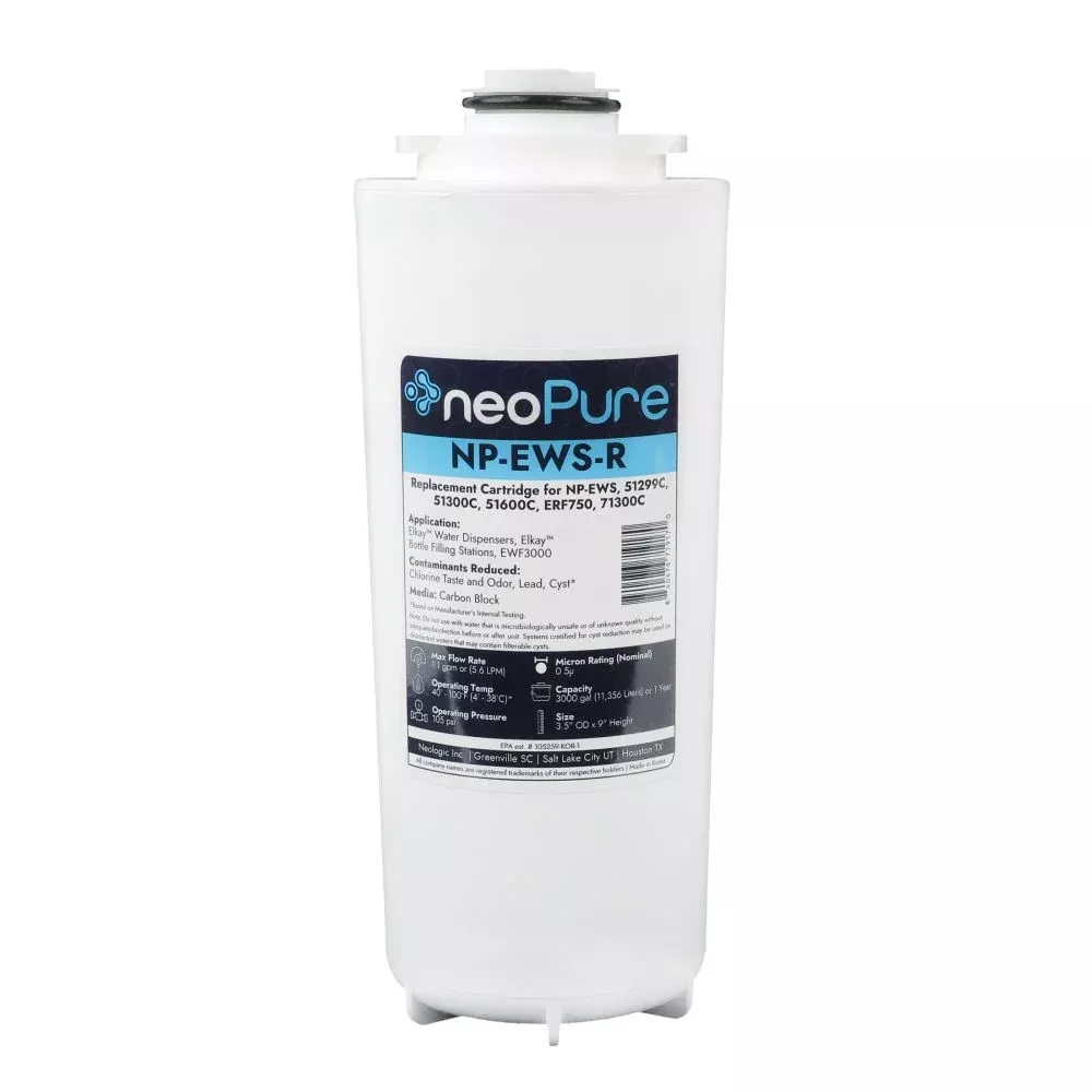 neoPure NP-EWS-R RFID Enabled Replacement Filter Compatible to Elkay™ 51300C