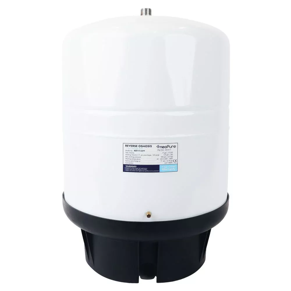NeoPure Reverse Osmosis Storage Tank 11 Gallon - White