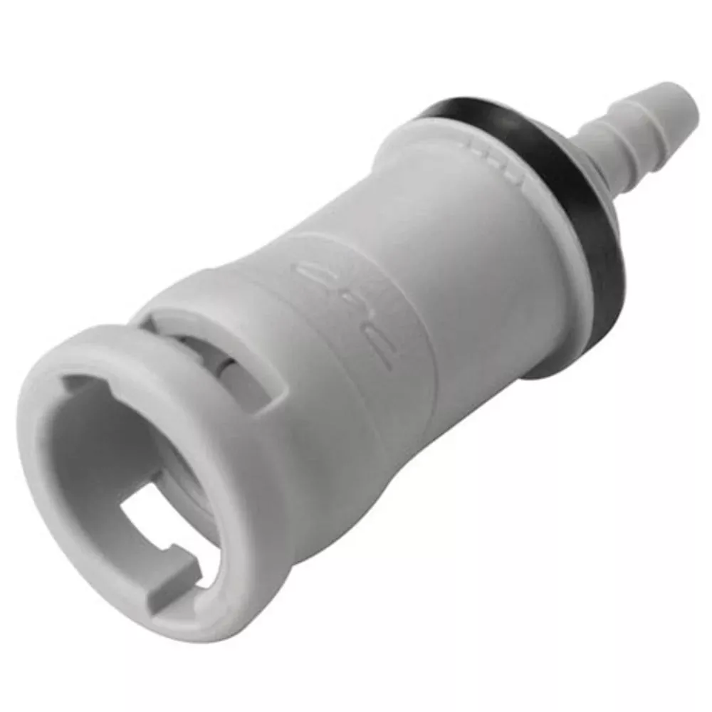 NS2D1702 Valved In-Line Hose Barb Coupling Body 1/8 ID Barb