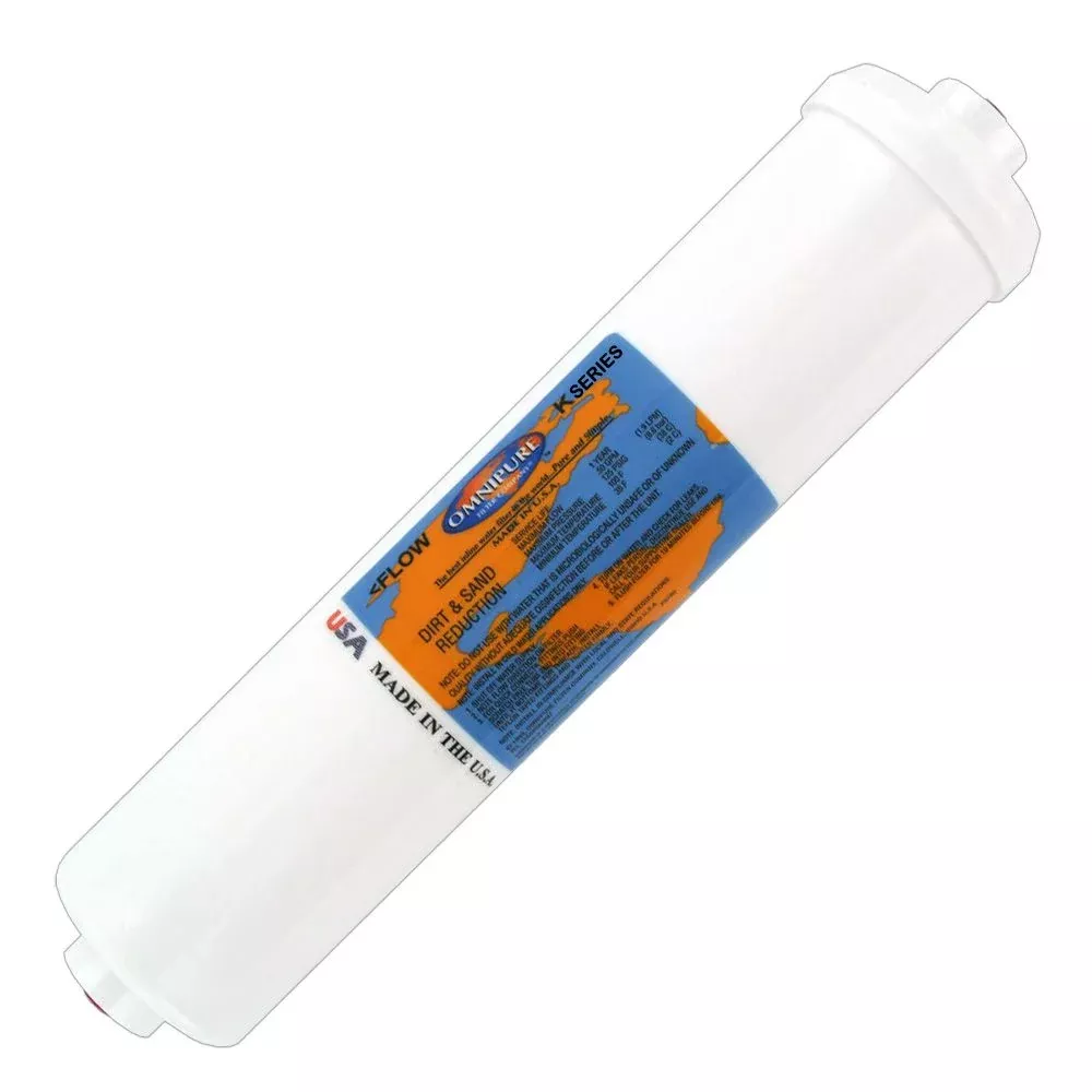 Omnipure Inline K2533-BB GAC Postfilter - 10" x 2" Filter - 1/4" FPT