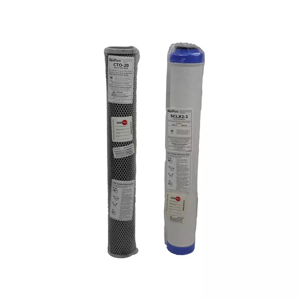 Optipure CTO-10 & SCLX2-1 cartridge set