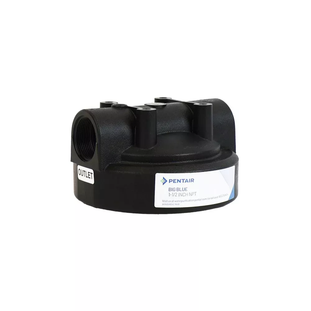 Pentek PBC Bag Filter Cap 1/4" Vent 1-1/2" FPT