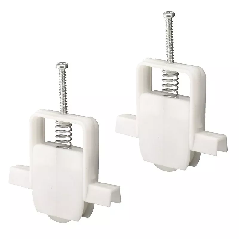 Prime-Line B 646 Adjustable Roller Assembly, 1 in Dia Roller, 1/4 in W Roller, Steel Roller, Concave Roller, 1-3/8 in W