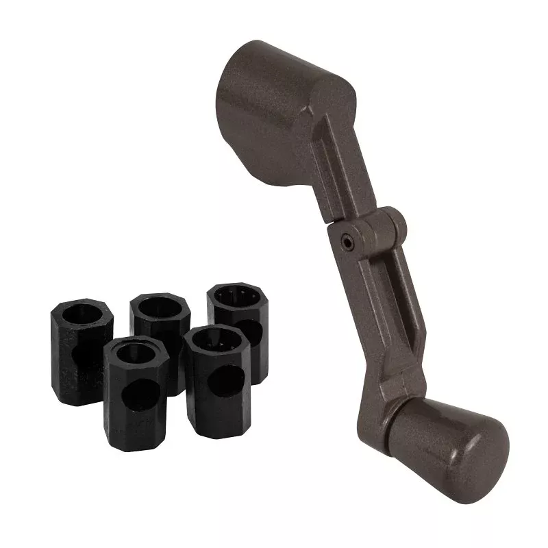 Prime-Line H 3960 Crank Handle, Zinc, Bronze