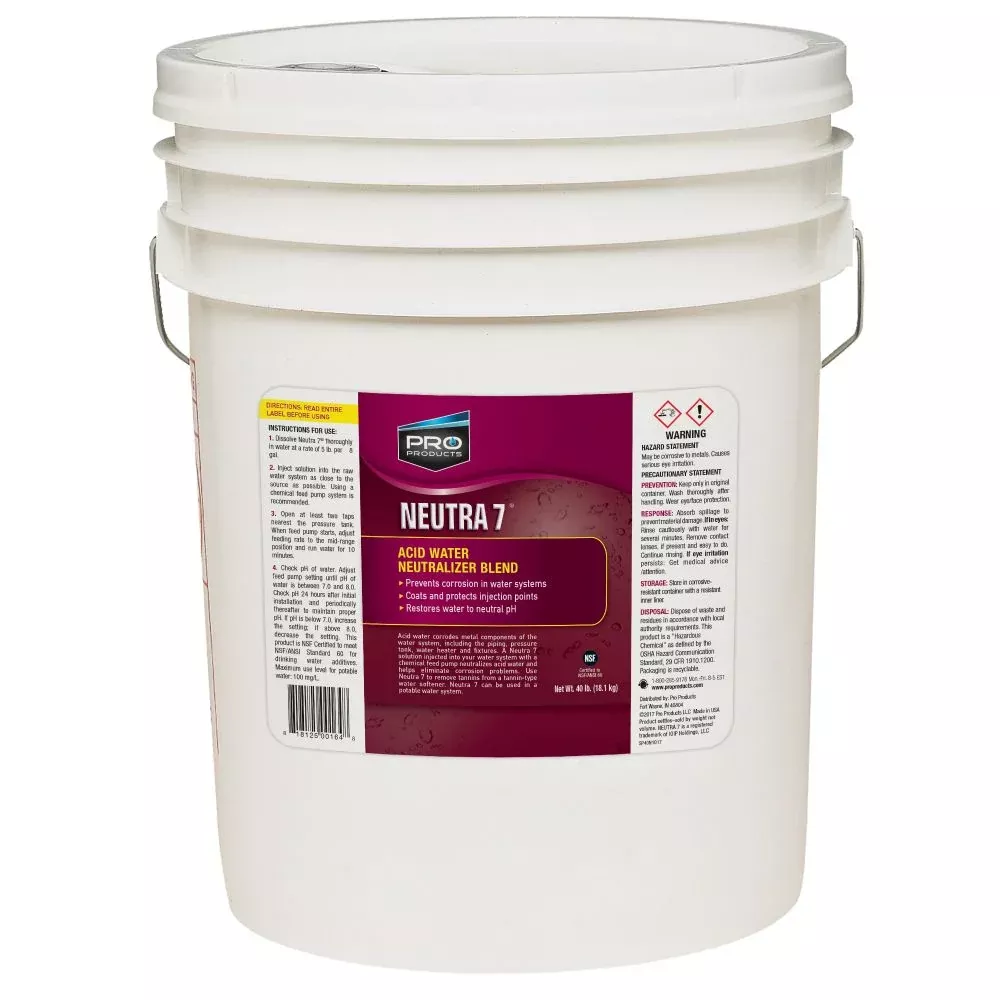 Pro Neutra-7 Acid Water Neutralizer - 40 lb Bucket