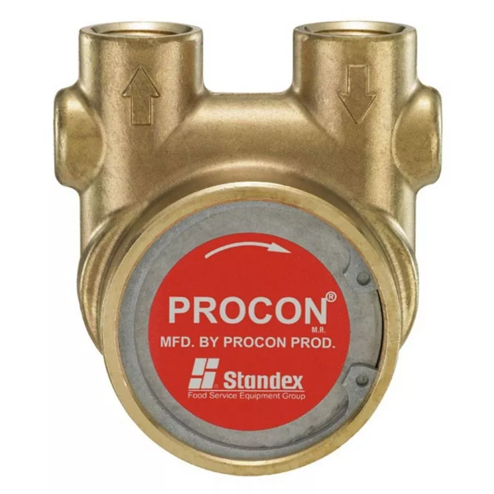 Procon Pump Brass w/ Single Flat Drive 240 GPH 1/2" NPT Slinger