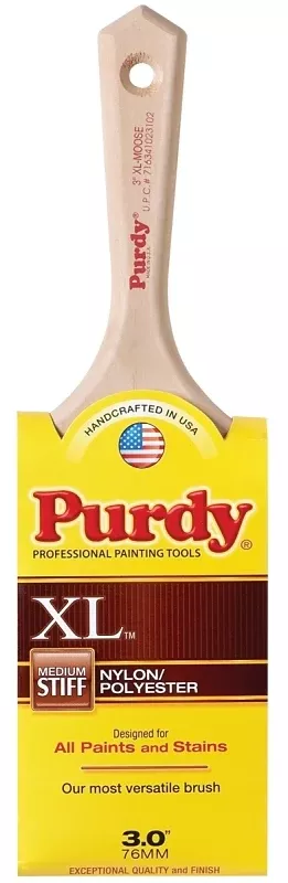 Purdy 232330 Wall Brush, Nylon/Polyester Bristle, Shasta Handle