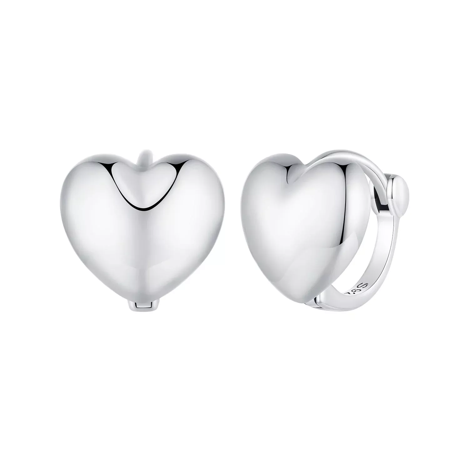 S925 Oxidized Silver 11mm Earrings for Women