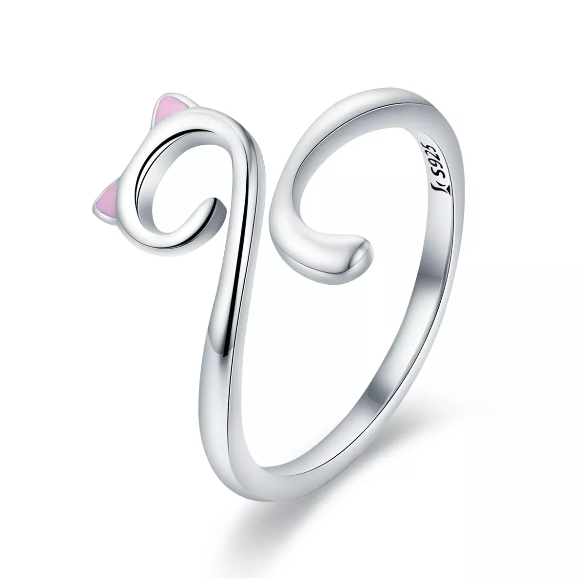 S925 Sterling Silver Adjustable Ring for Women