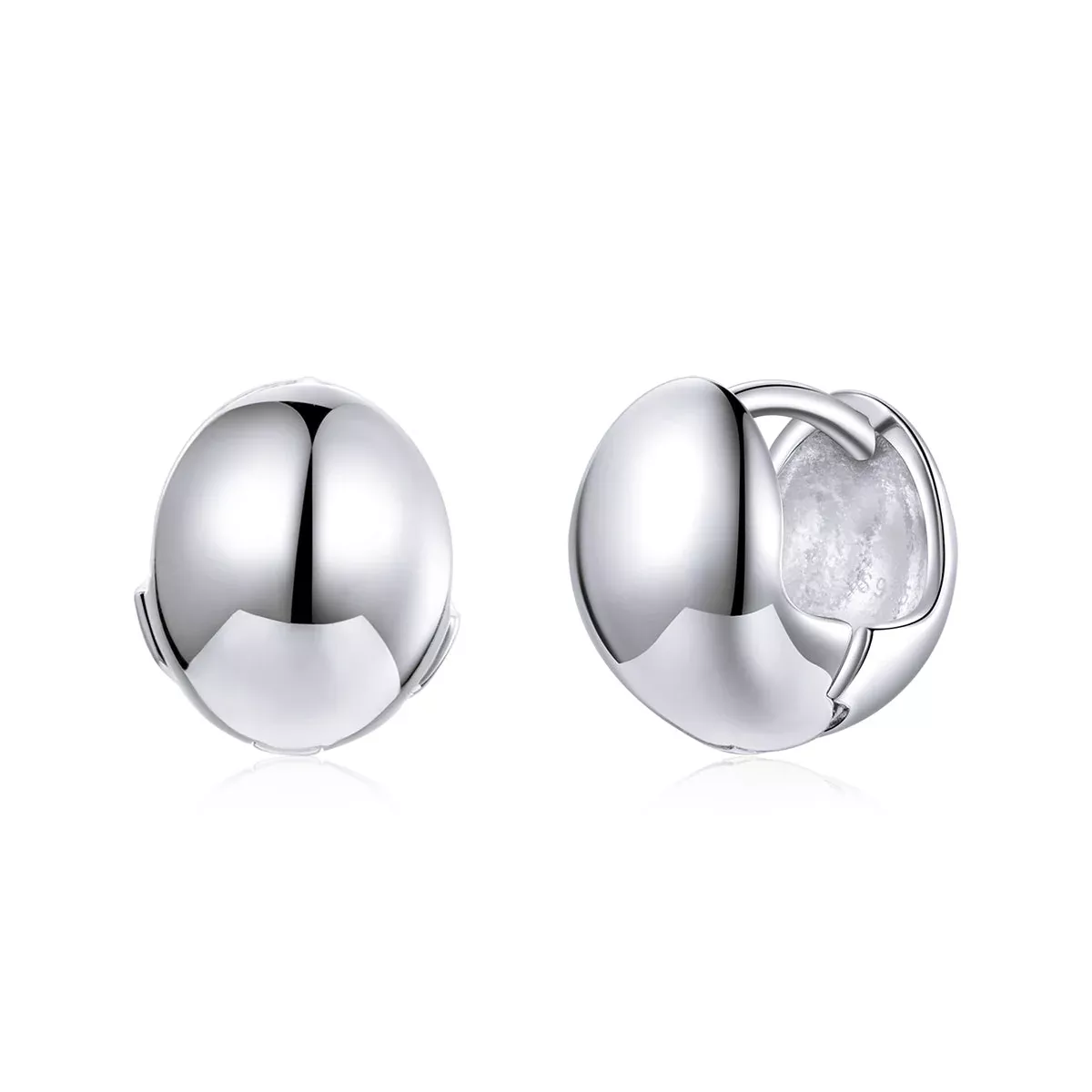 S925 Sterling Silver Platinum Plated Earrings for Women