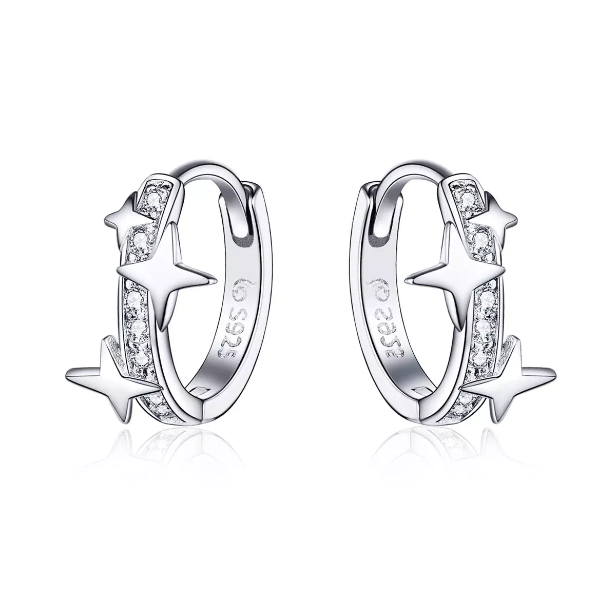S925 Sterling SilverCZ Earrings for Women