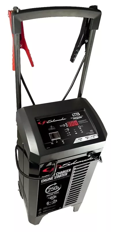 Schumacher SC1325 Battery Charger/Engine Starter, 11 A Continuous, 50 A Intermittent Input, 6/12 V Output, AGM Battery
