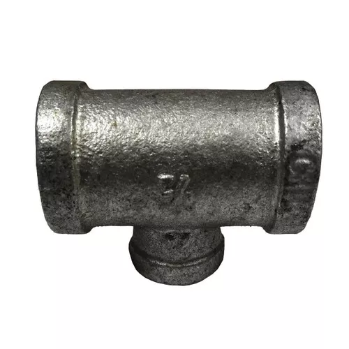 Service Metal Series XBRT Class 300 Black Malleable Iron 3/4 in. x 1/2 in. Reducing Tees