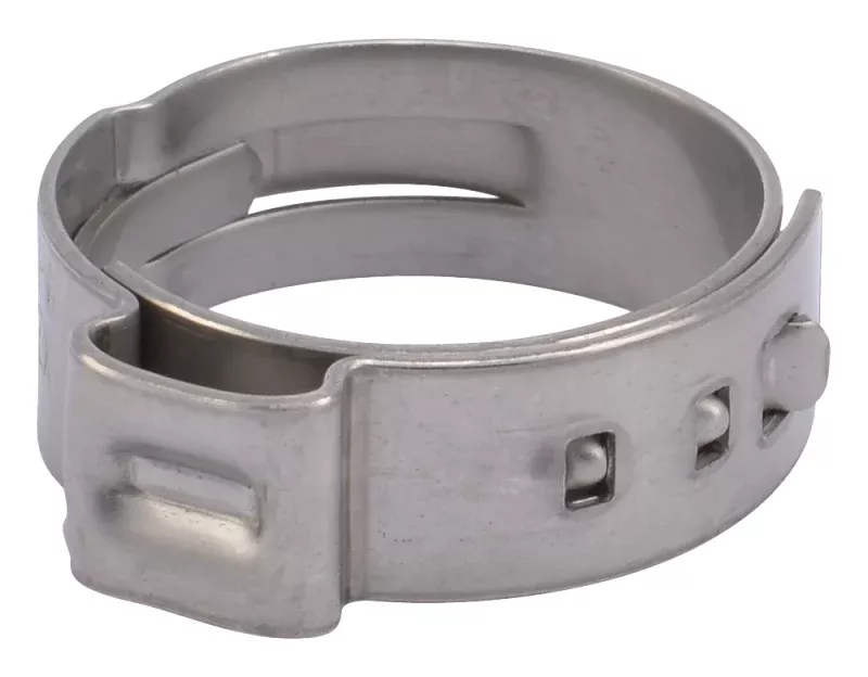 SharkBite UC955A Clamp Ring, 3/4 in, PEX-A, PEX-B, Stainless Steel