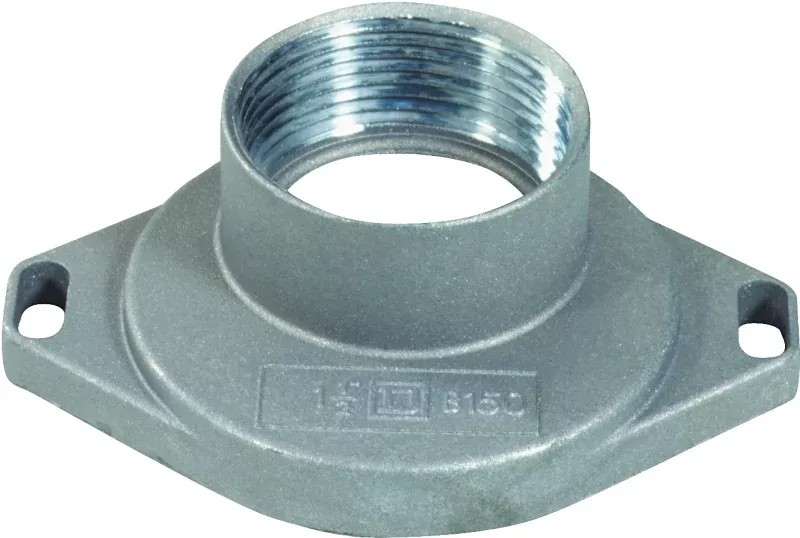 Square D B150 Conduit Hub, 1-1/2 in, Aluminum