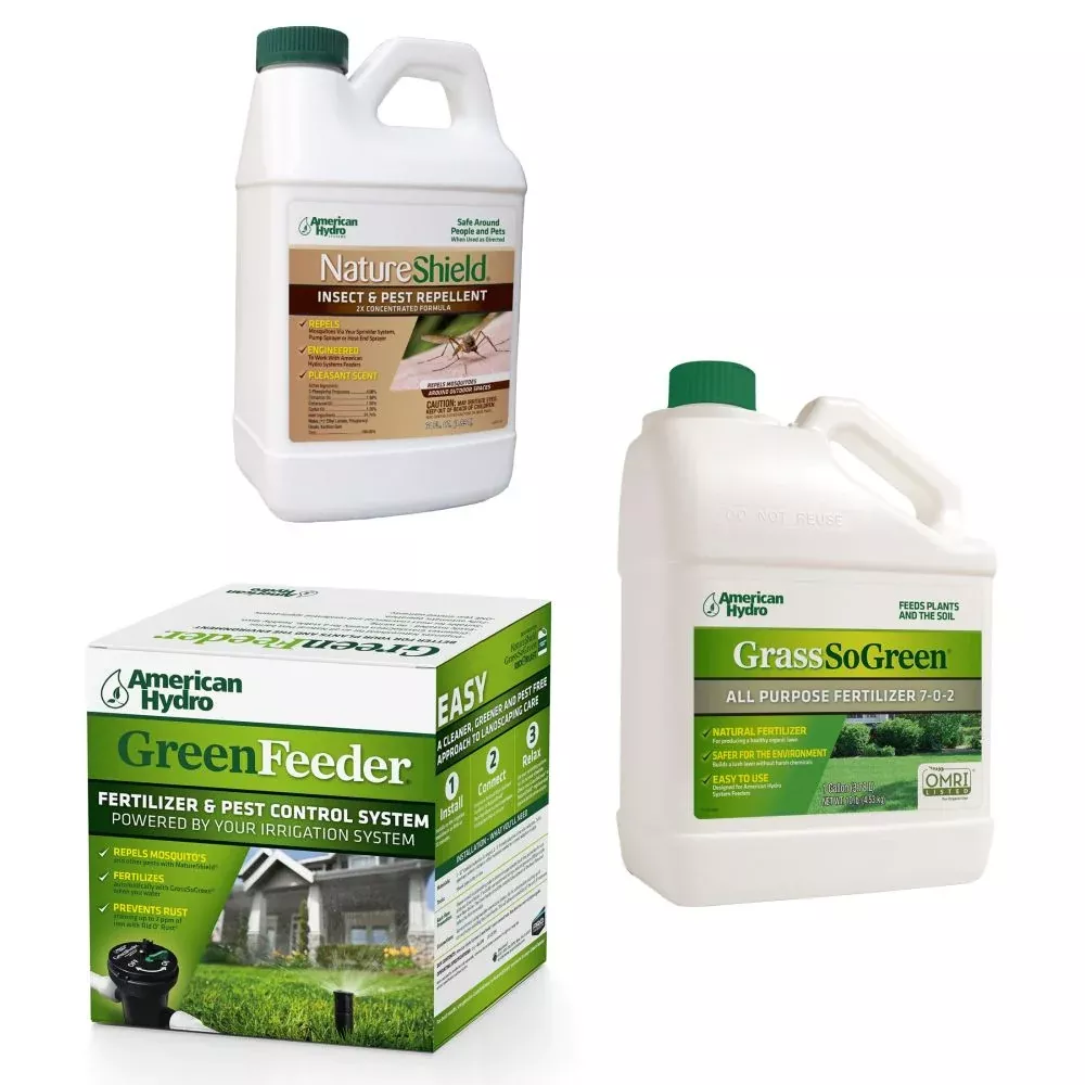 Stow N' Flow 5 Gal. In-Ground Feeder System with GrassSoGreen & Nature Shield