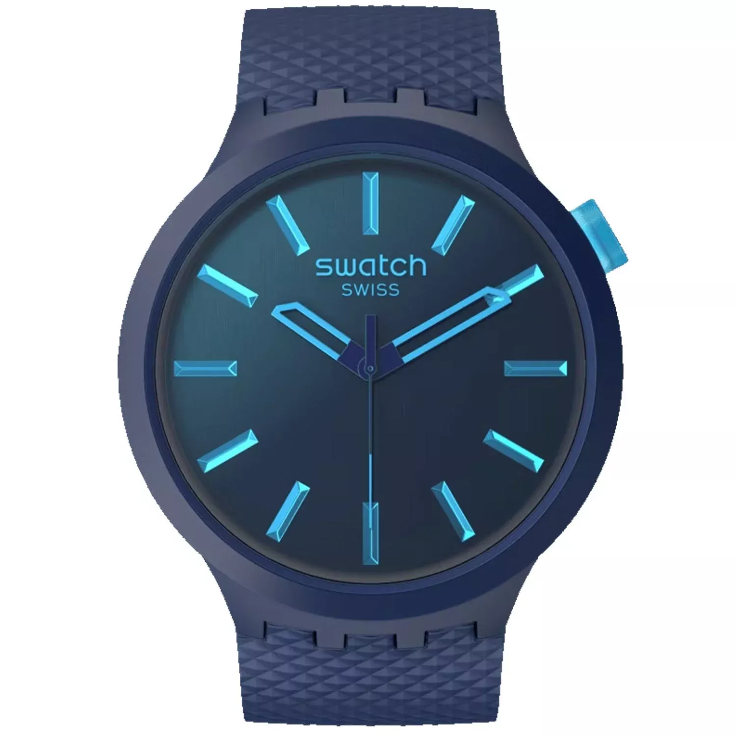 Swatch Men's Big Bold Essentials Indigo Glow