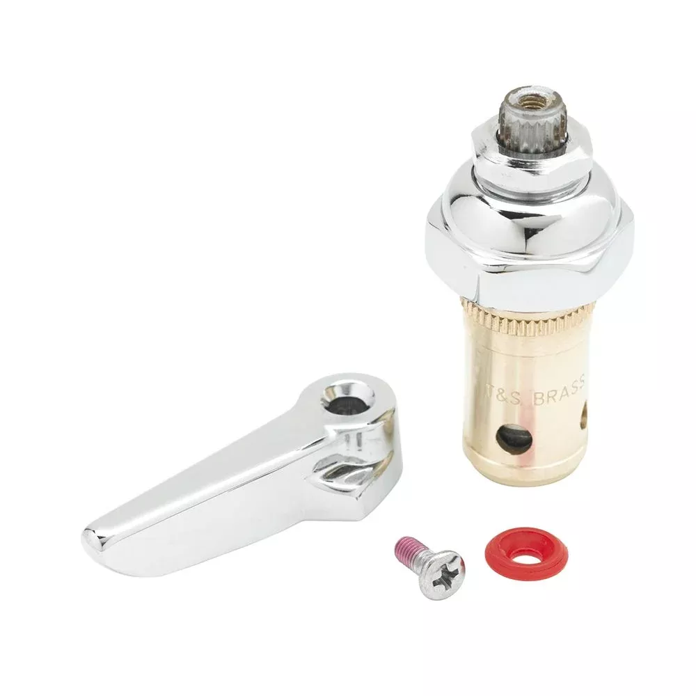 T&S Brass 002712-40 Eterna Spindle Assembly, Spring Check, Right Hand (Hot)