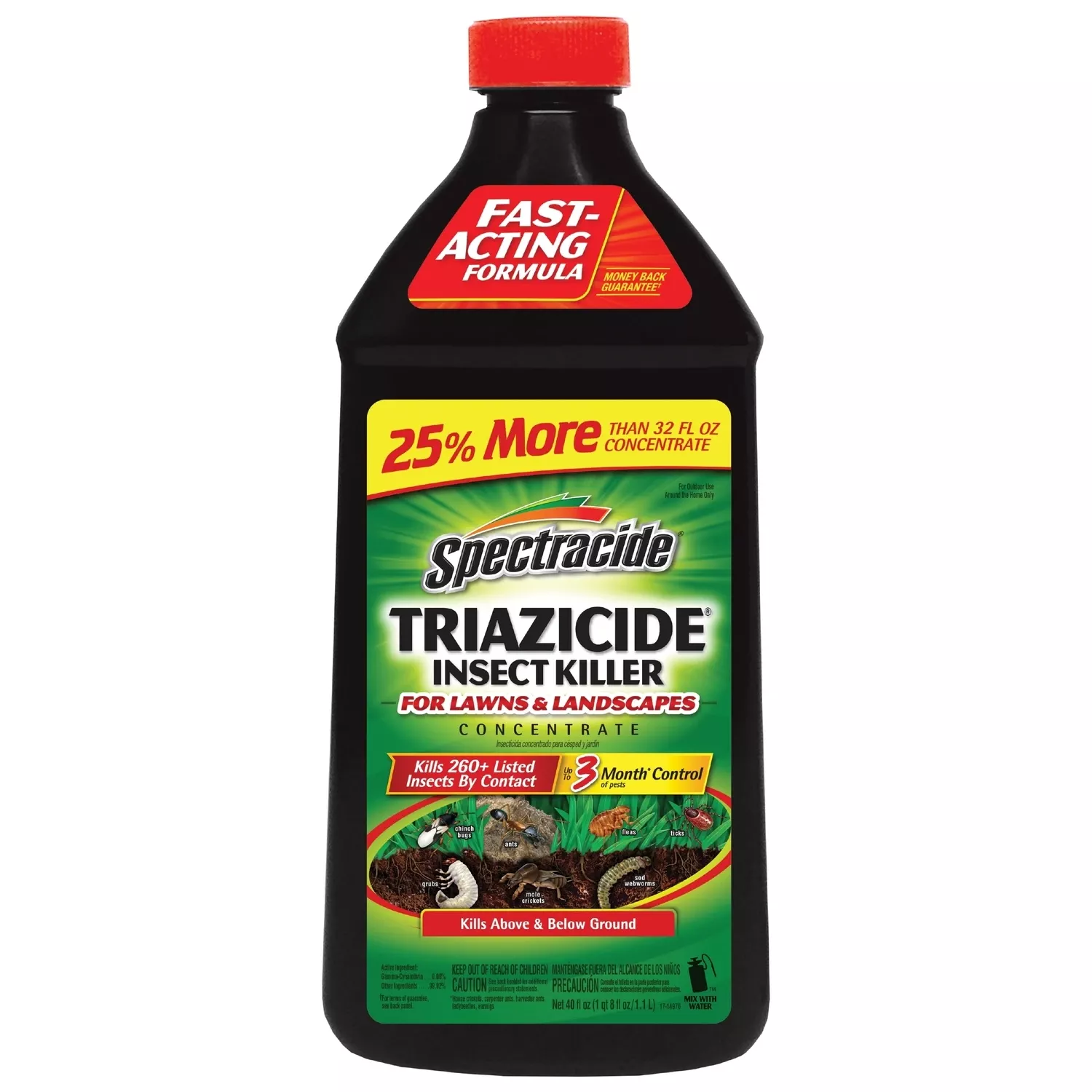 Triazicide Insect Killer For Lawns & Landscapes, 40-oz. Concentrate