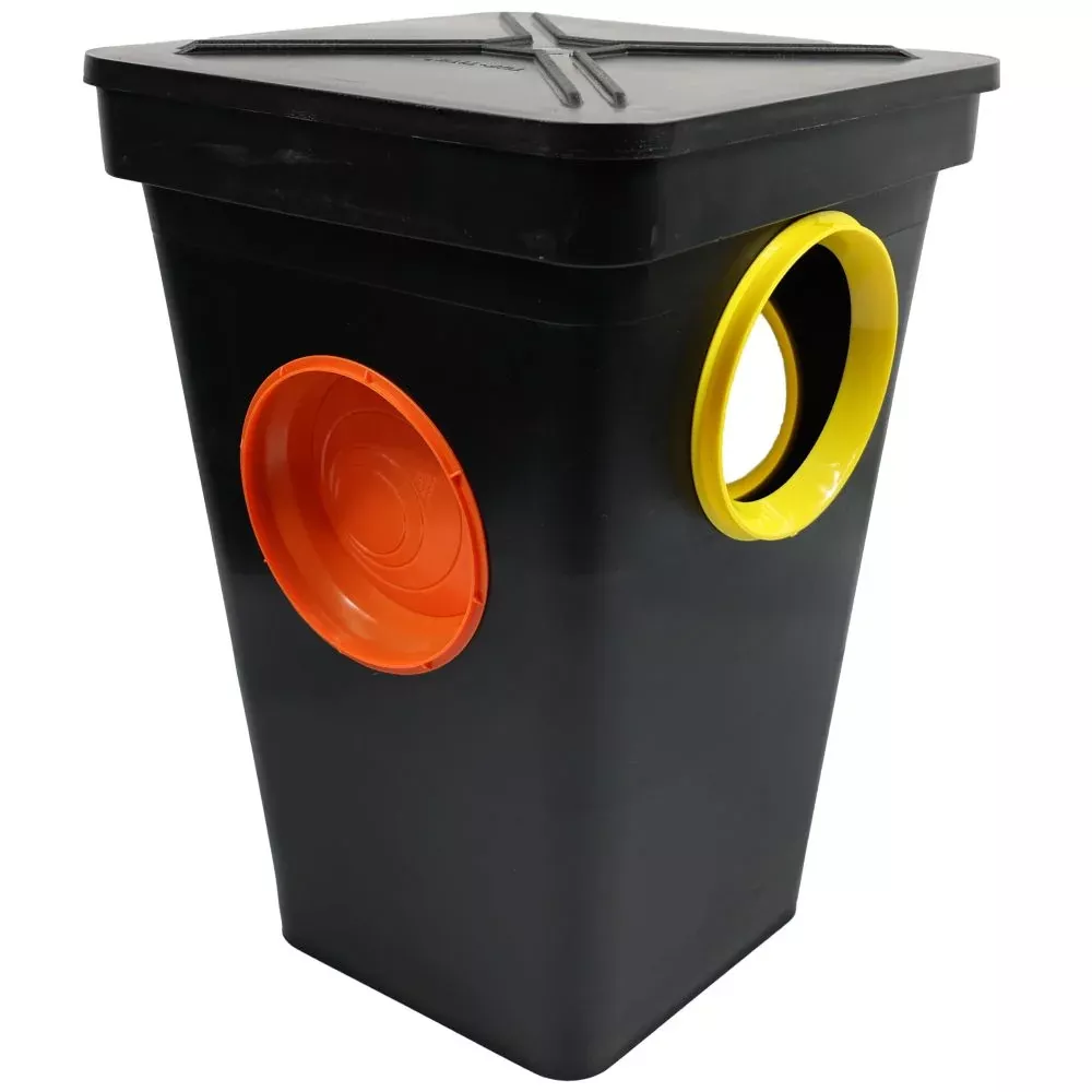 Tuf-Tite 4-Hole Distribution Box With Fittings (For 4 inch Pipe)