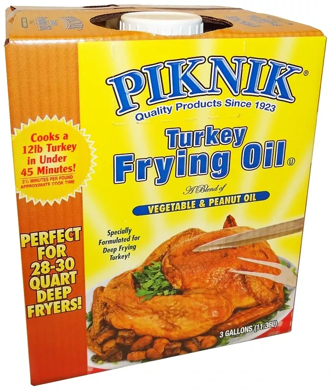 Turkey Frying Oil, 3 Gallons