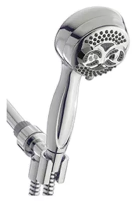 Twin Turbo 6-spray Handheld Shower Head, 1.8 Gpm, Chrome