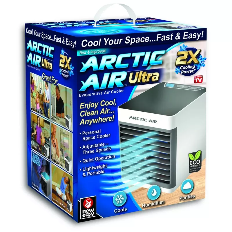 Ultra Portable Evaporative Cooler With Led Mood Light - Model Aau-mc4