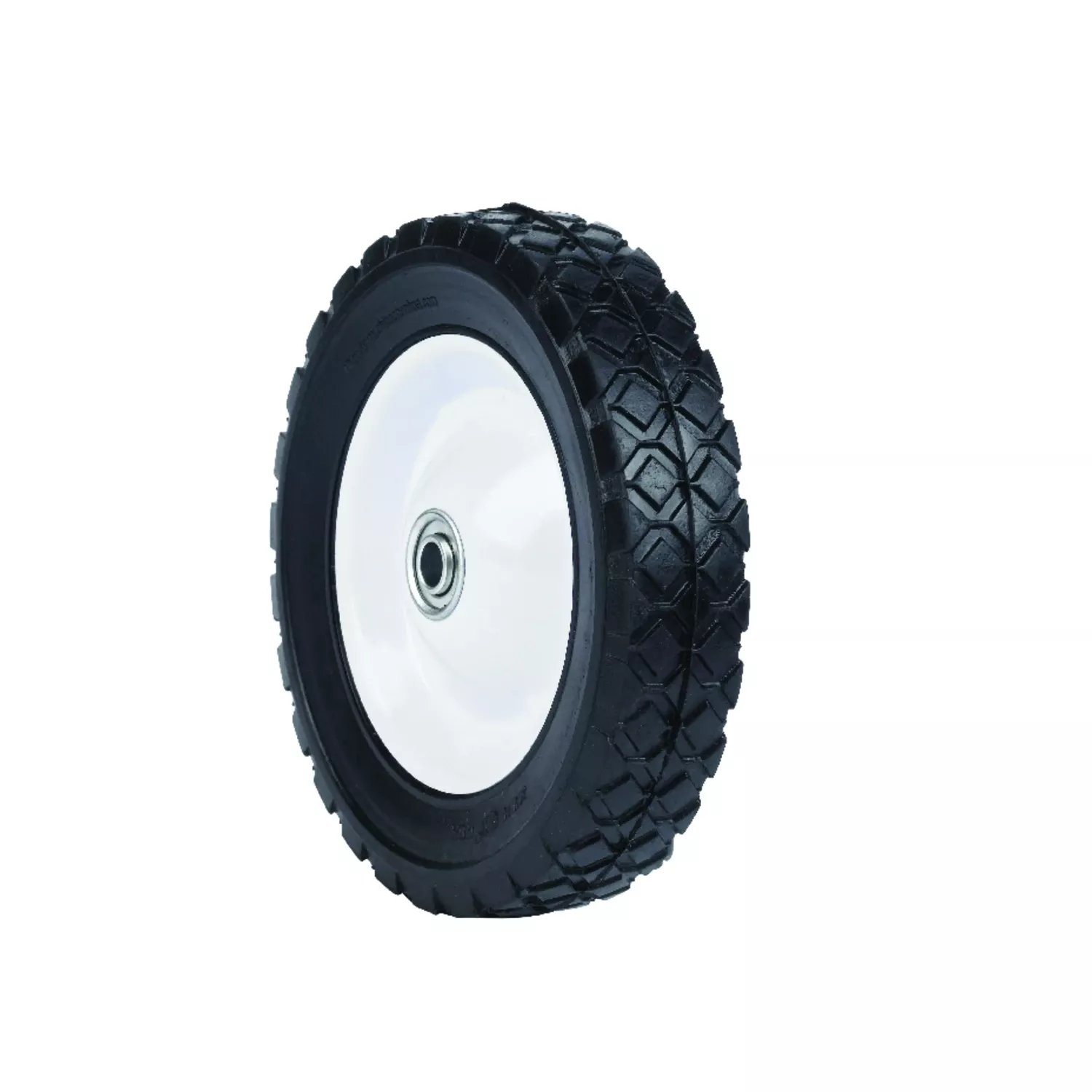 Universal Offset Hub Replacement Lawn Mower Wheel, Steel, 8 In.