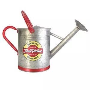 Vintage Watering Can, Galvanized, 2-gallon