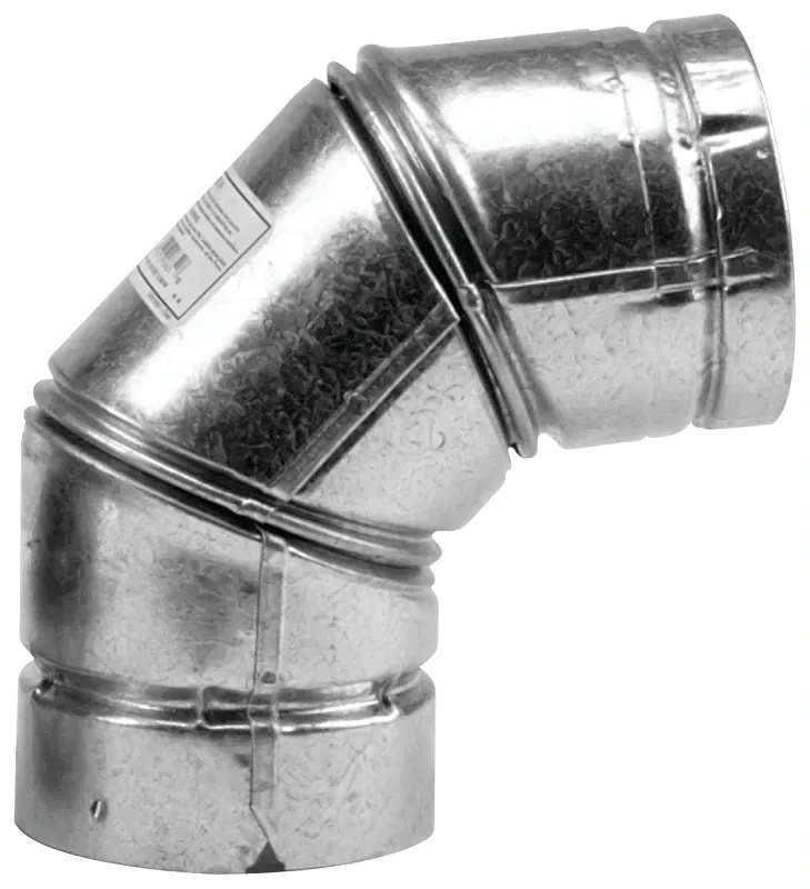 Vp Pellet Pipe 3-inch, 90 Degree Elbow