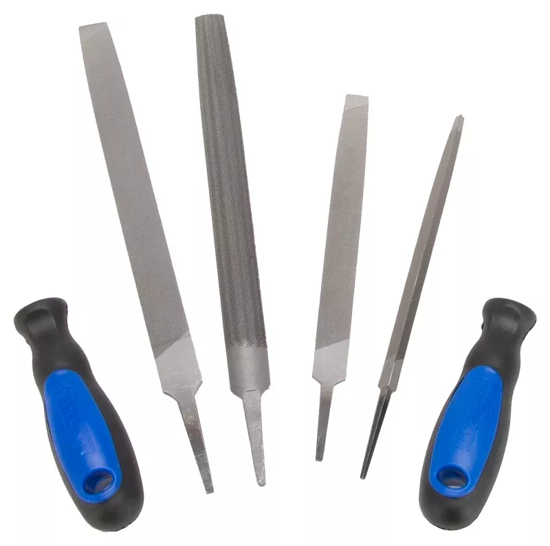 Vulcan JL-FS-6PCS-2 Interchangeable Blade File Set, 6-Piece, Steel, Black/Blue