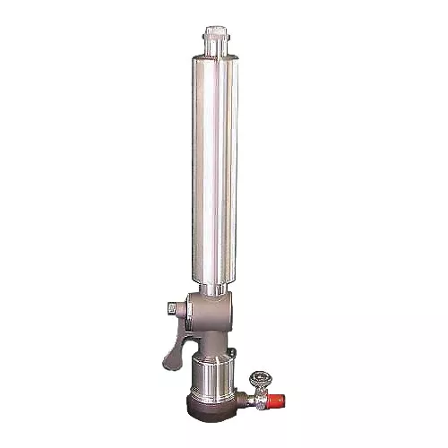 W.L. Walker Stainless Steel Reid Cylindrical Vapor Pressure Bomb Tester - Pressure Type for LPG
