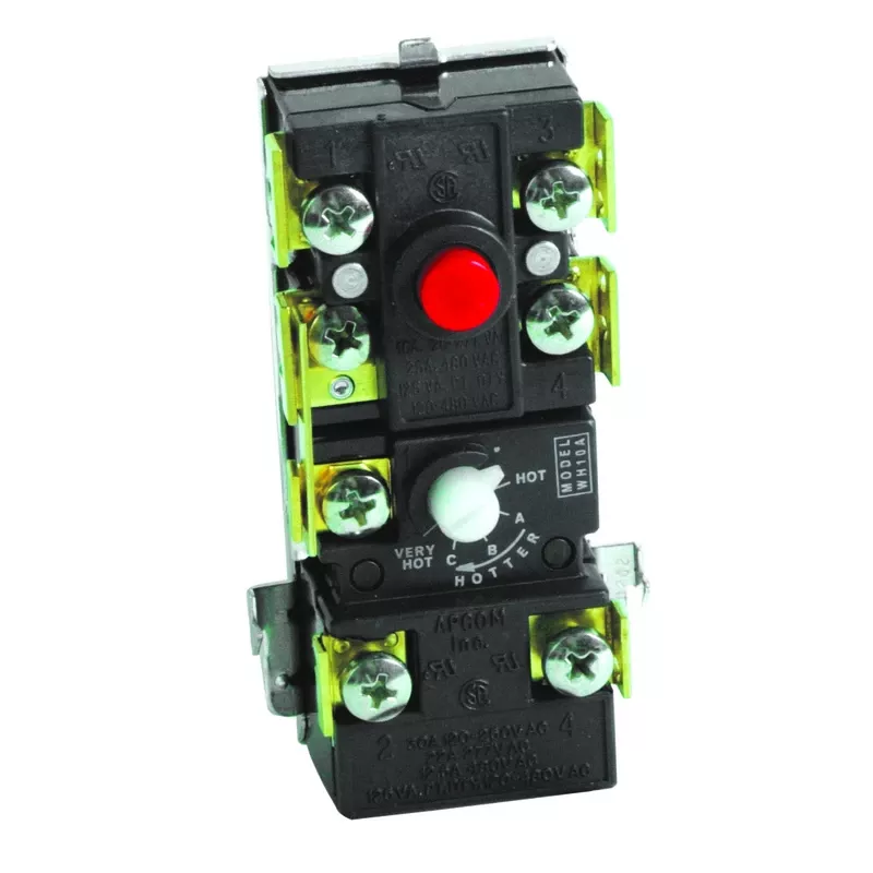 Water Heater Thermostat, Upper, Double Pole, 240-volt